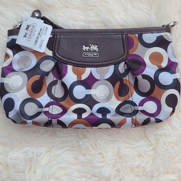 Coach Handbags - NWT Coach Multicolor Wrislet